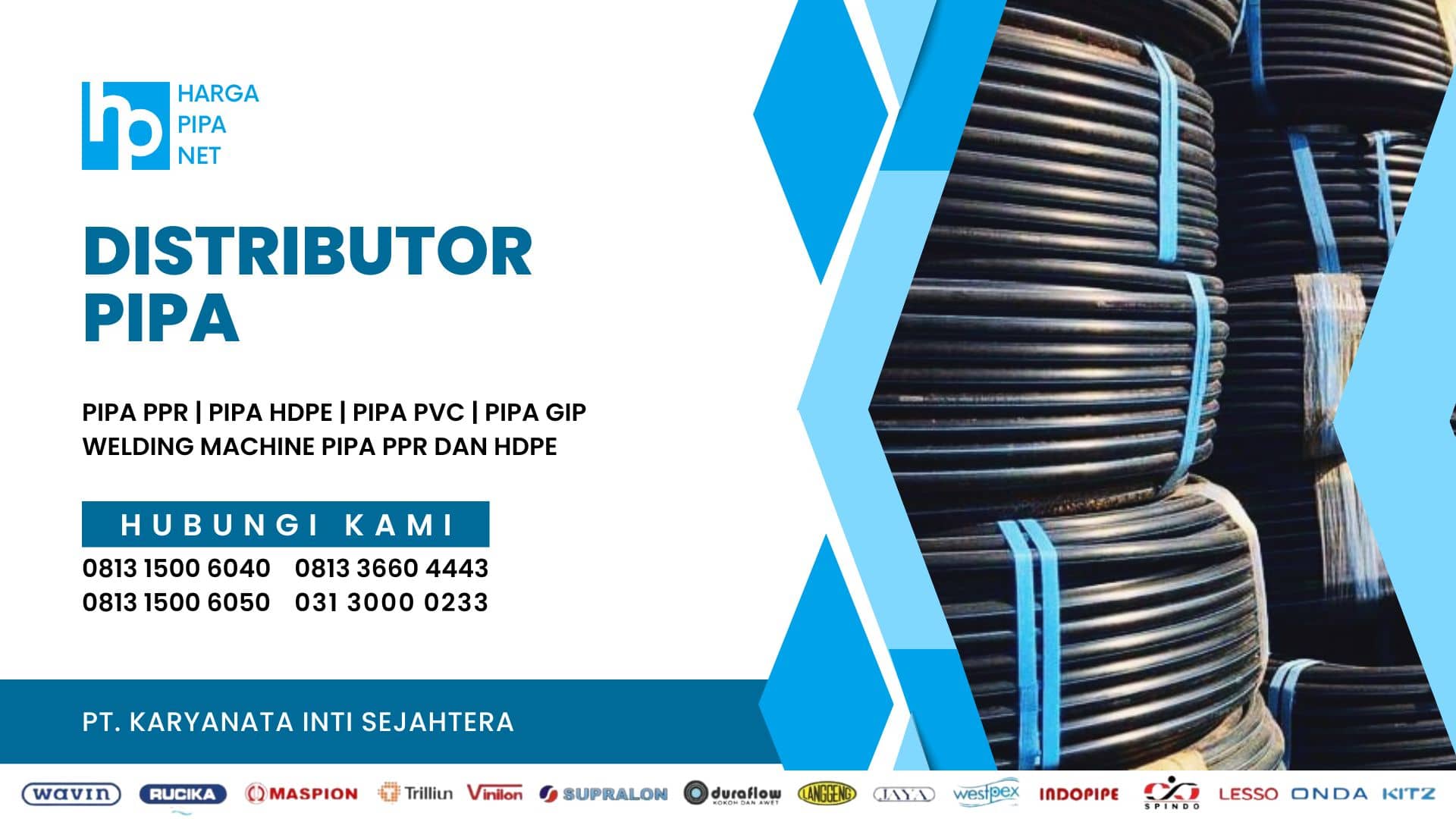 Distributor Resmi Pipa HDPE 2